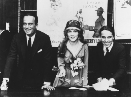 Fairbanks, Pickford, Chaplin